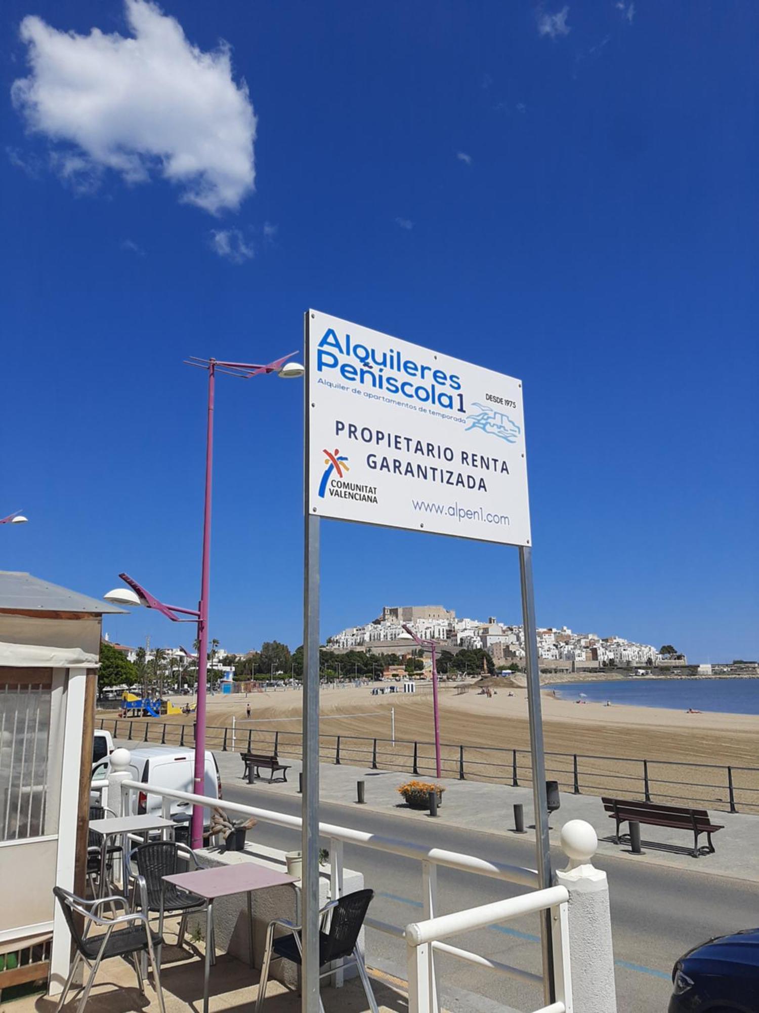 شقة Alpen 1 - Cala Josep I 1Era Linea Peñíscola المظهر الخارجي الصورة